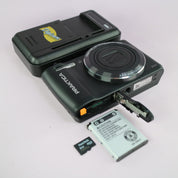 Praktica Luxmedia Z212 20.1MP Digital Camera Black Tested Full Working Set