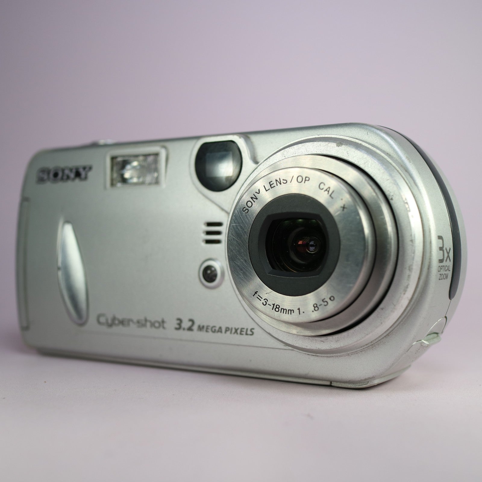 Sony Digital Camera Cybershot DSC-P72 3.2MP Silver Tested