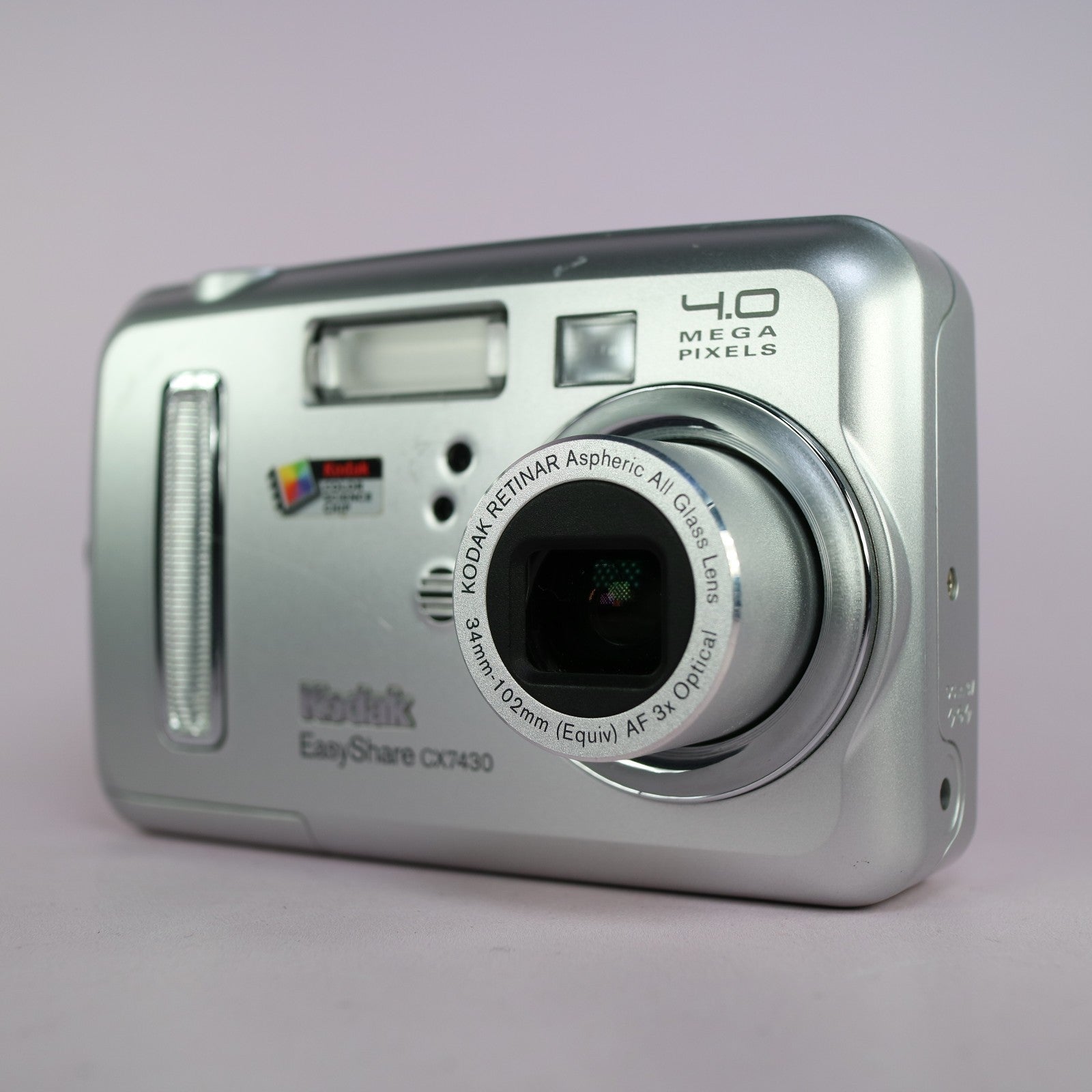 Kodak Digital Camera EasyShare CX7430 4.0MP Silver Tested