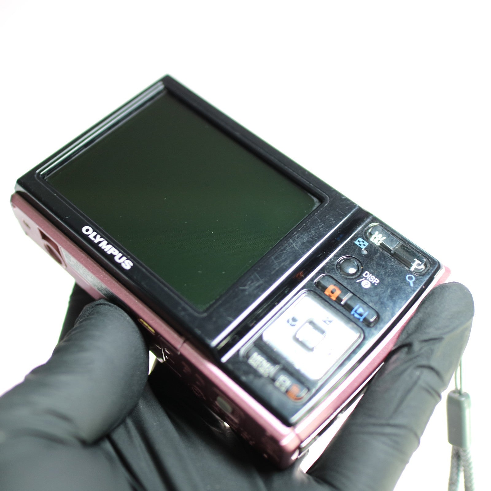 Olympus Digital Camera X-42 12.0MP Pink Tested