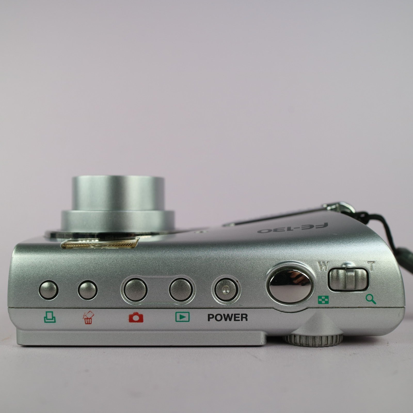Olympus FE-130 5.1MP Compact Digital Camera Silver Tested