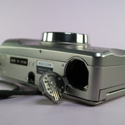 Minolta Riva Zoom 130 35mm Film Point and Shoot Camera Silver Tested