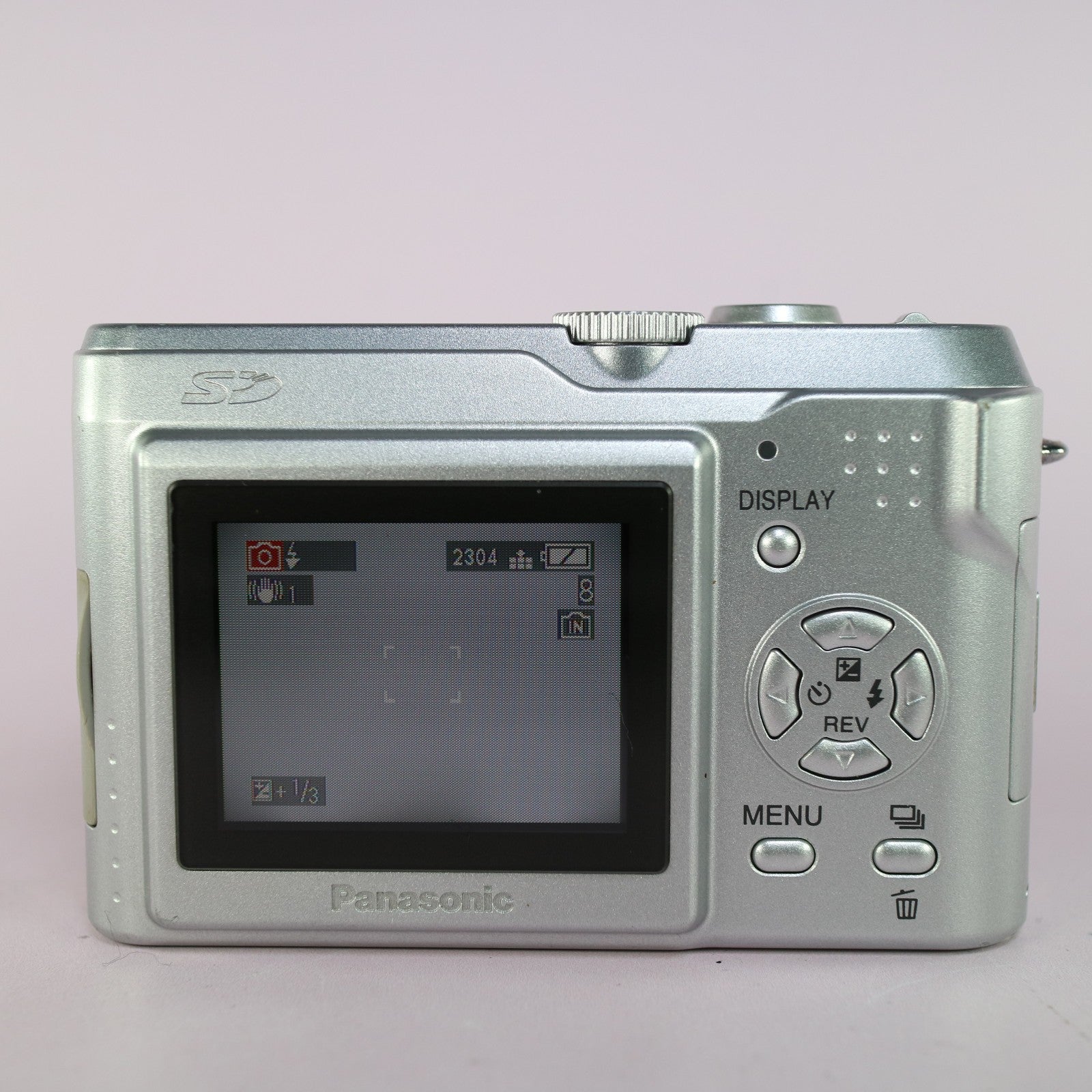 Panasonic Digital Camera Lumix DMC-LZ1 4.0MP Silver Tested