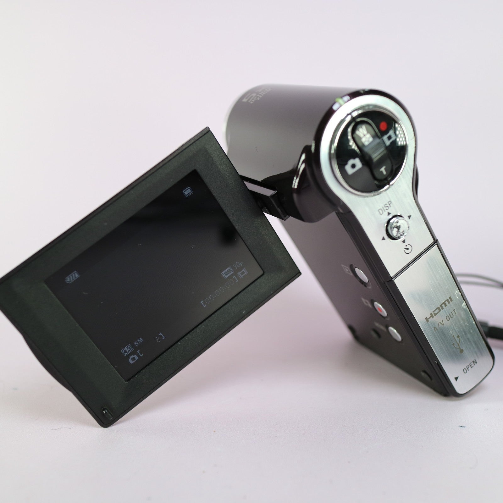 Sony Bloggie MHS-CM5 Handheld HD Camcorder Black Tested Full Working Set