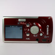 Canon Digital Camera IXUS i5 Powershot SD20 5.0MP Red Tested