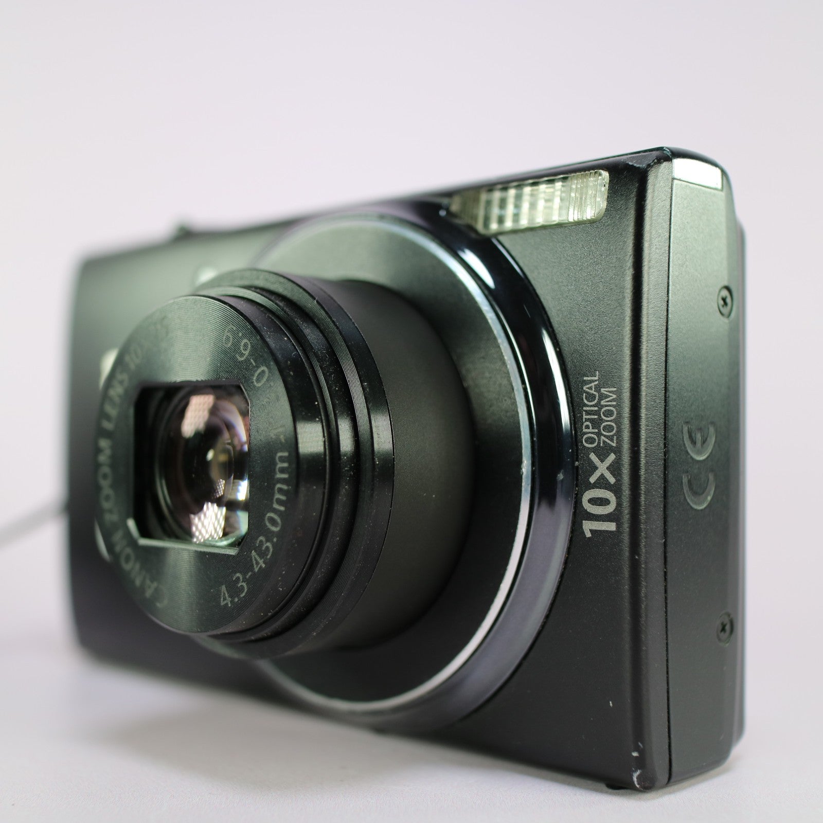 Canon Digital Camera IXUS 155 20.1MP Black Tested Full Working Set