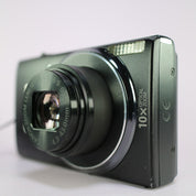 Canon Digital Camera IXUS 155 20.1MP Black Tested Full Working Set