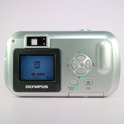 Olympus Camedia C-160 Zoom 2.0MP Compact Digital Camera Silver Tested
