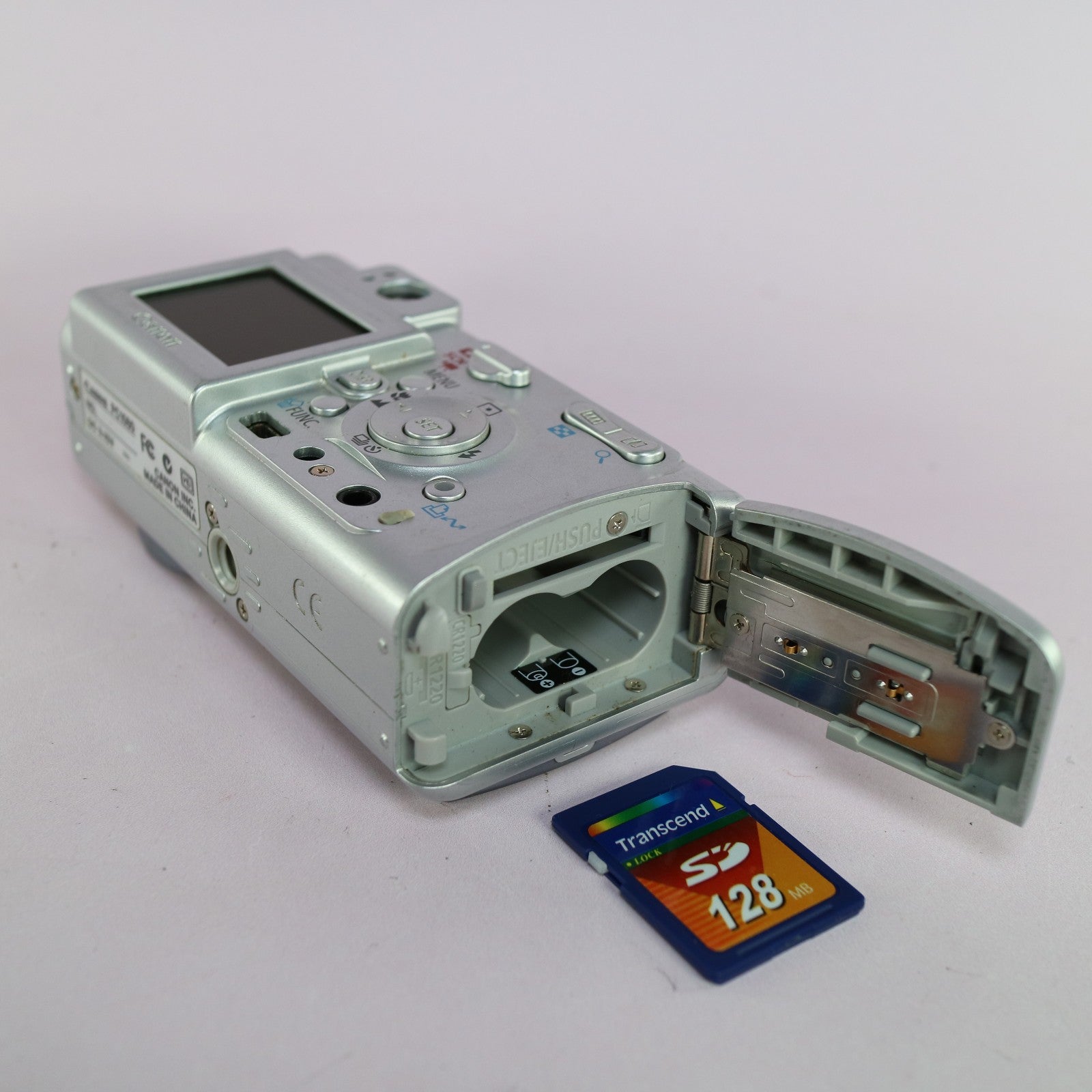 Canon Digital Camera PowerShot A400 3.2MP Silver Tested