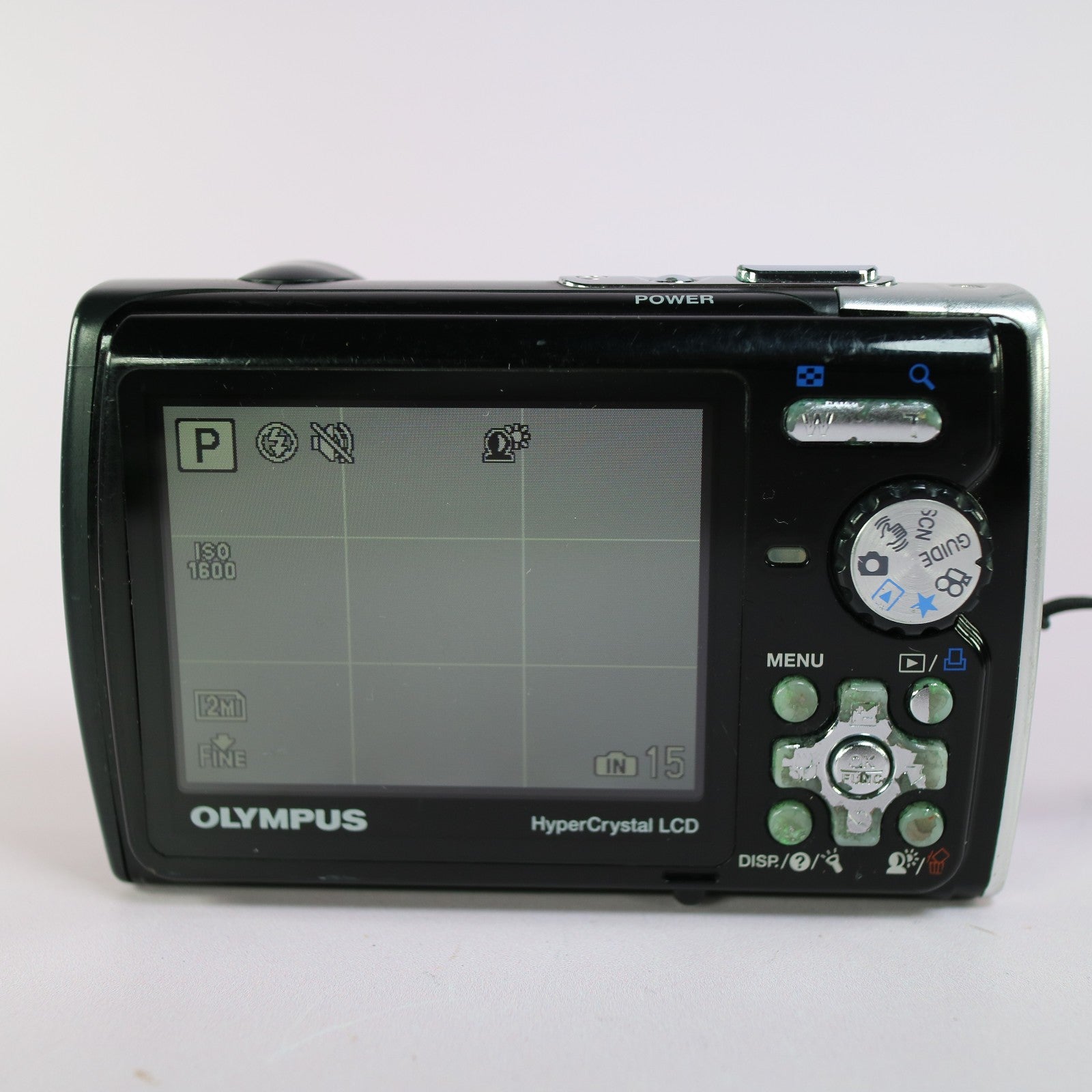 Olympus Digital Camera Mju 850 SW 8.0MP Silver Tested Full Set