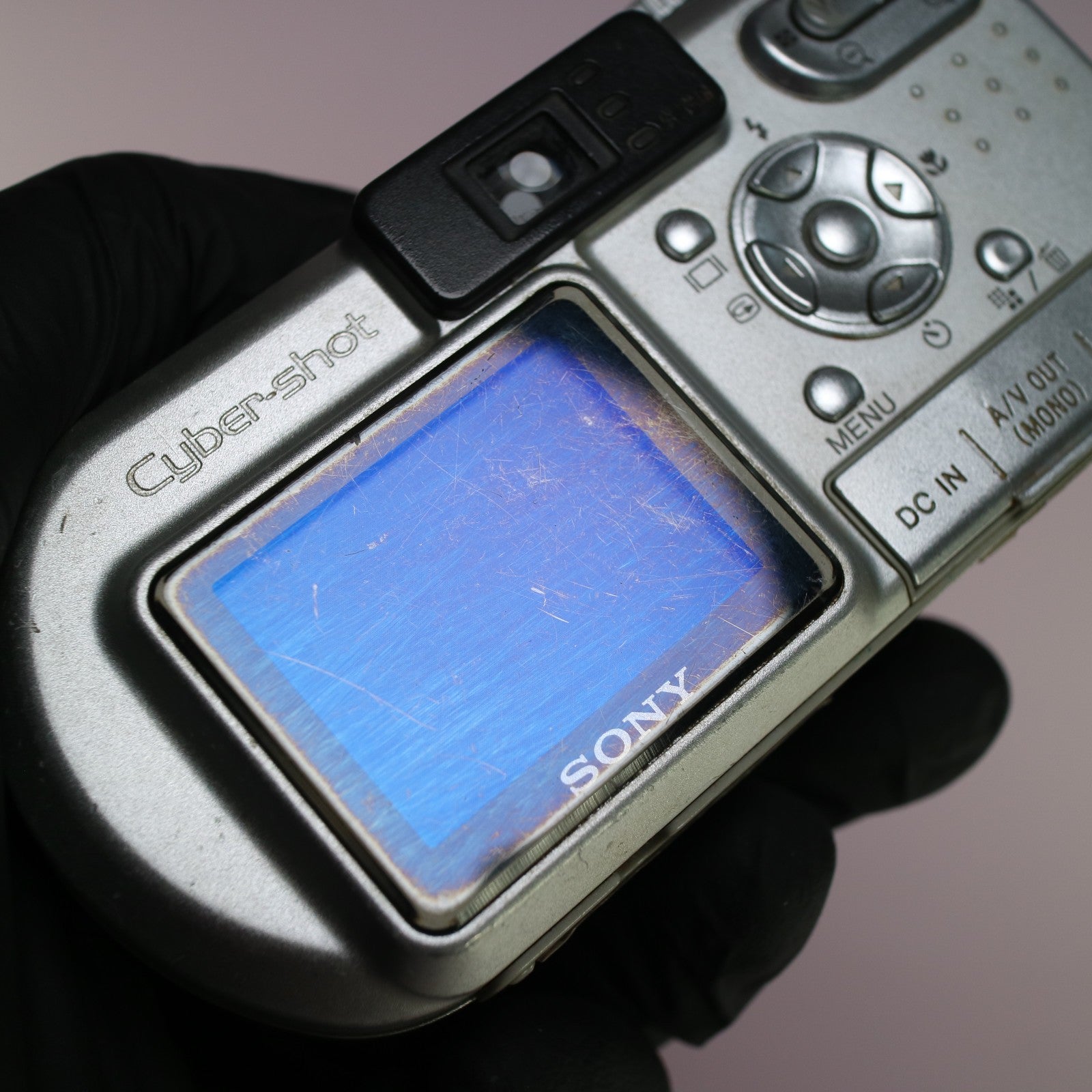 Sony Digital Camera Cybershot DSC-P8 3.2MP Silver Tested