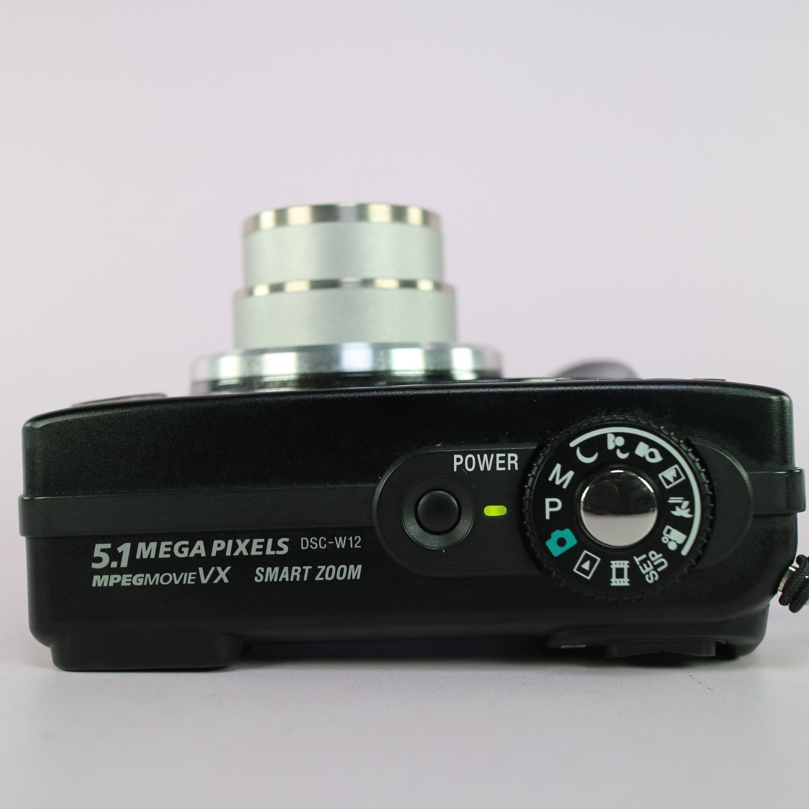 Sony Digital Camera Cybershot DSC-W12 5.1MP Black Tested