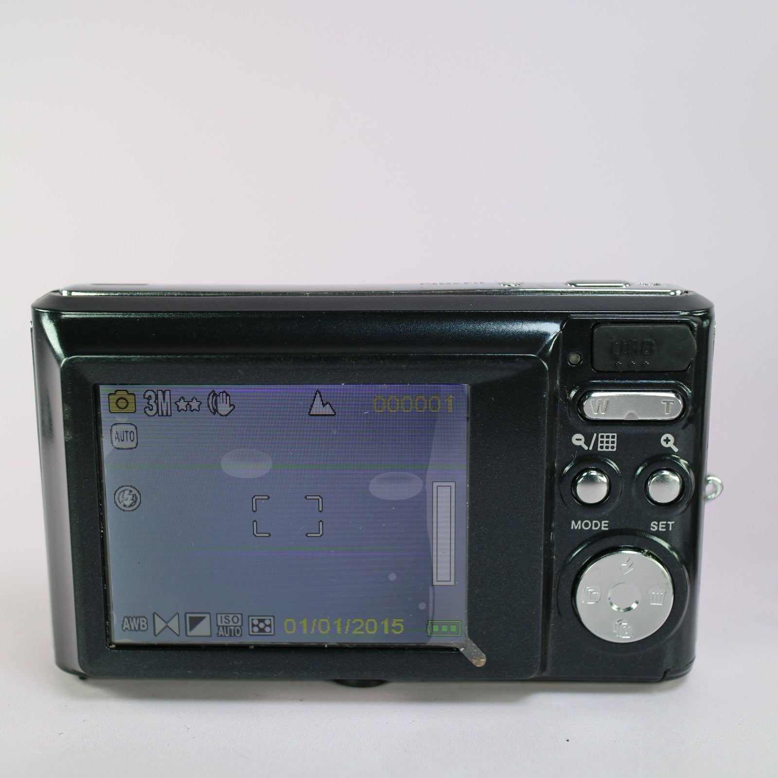 Vivitar Digital Camera Vivicam S425 16.1MP Black Tested Full Working Set