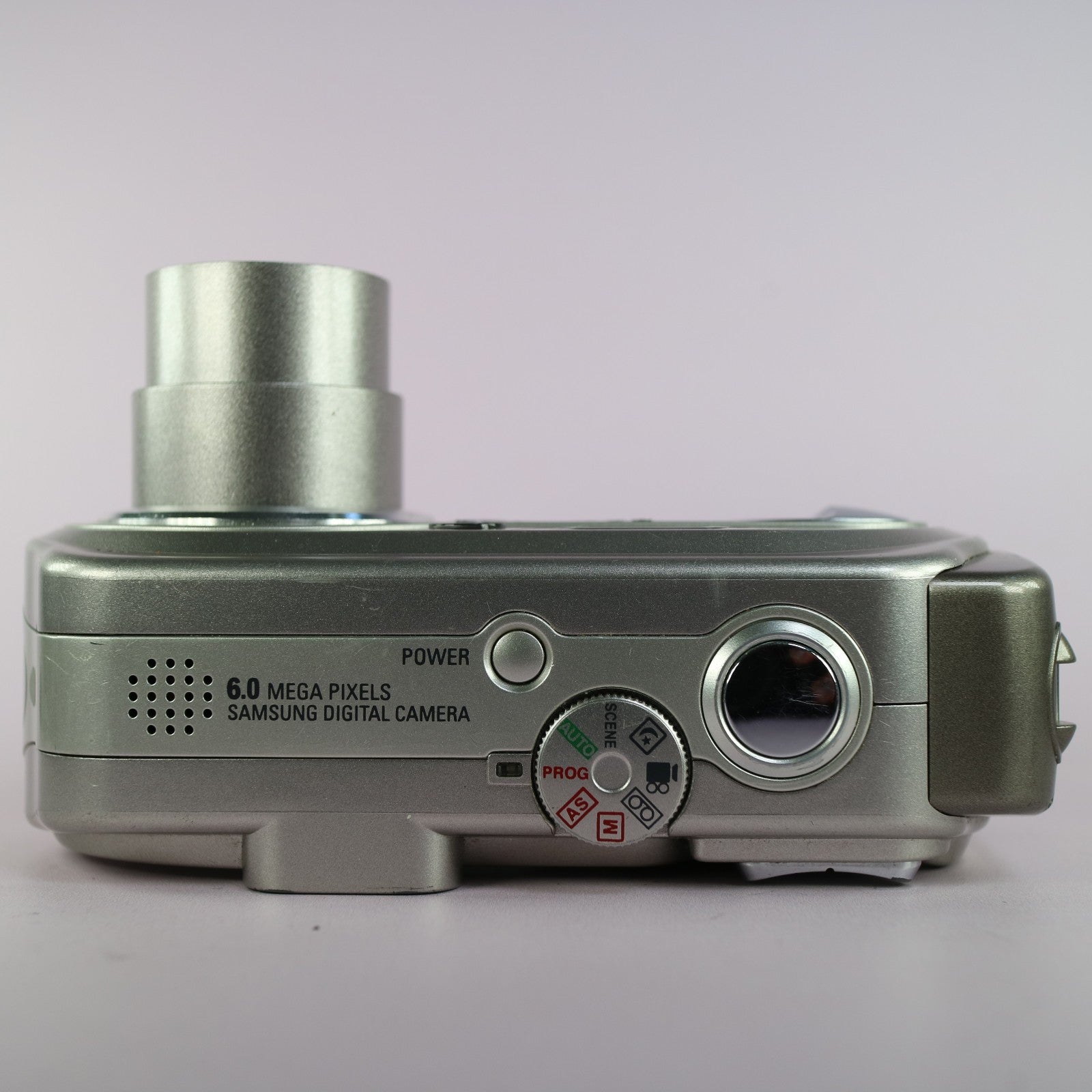 Samsung Digimax A6 6.0MP Compact Digital Camera Silver Tested