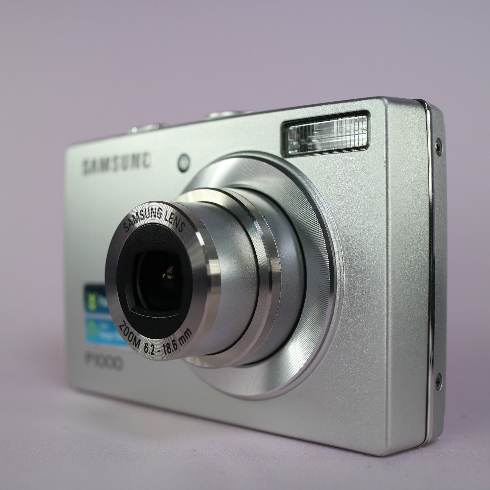 Samsung Digital Camera P1000 10.2MP Silver Tested Full Working Set