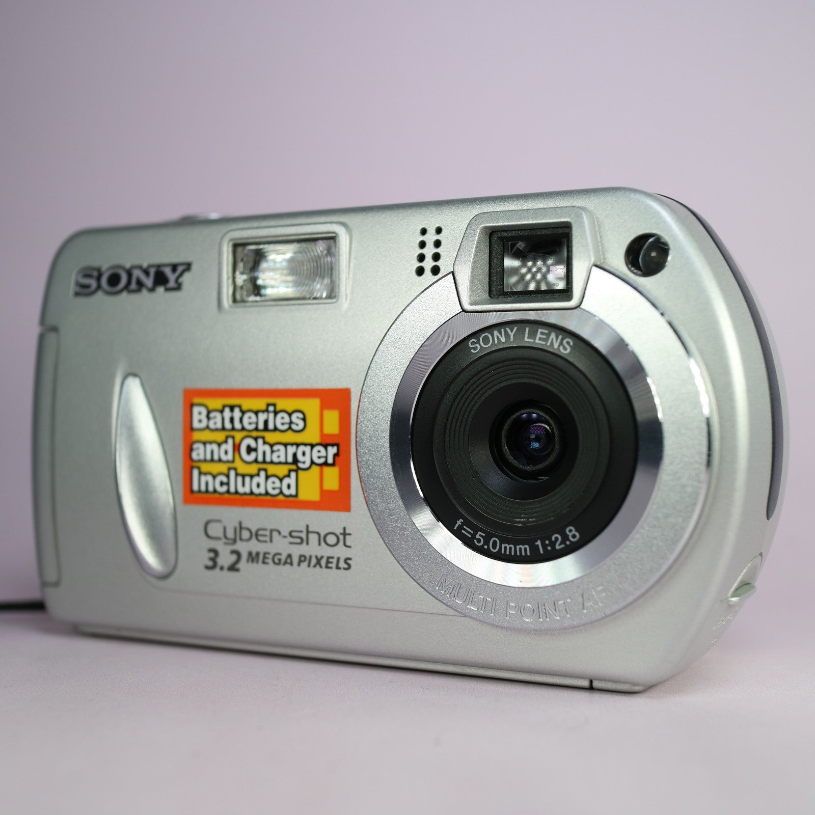 Sony Digital Camera Cybershot DSC-P32 3.2MP Silver Tested