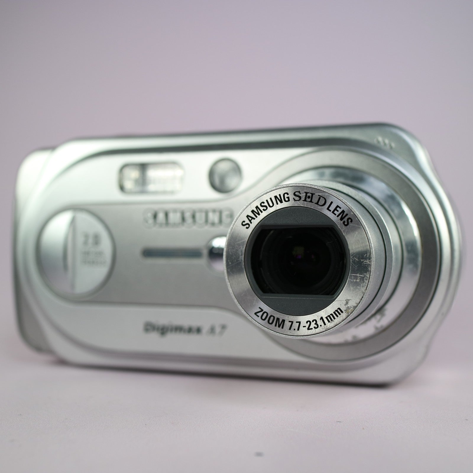 Samsung Digimax A7 7.0MP Compact Digital Camera Silver Tested