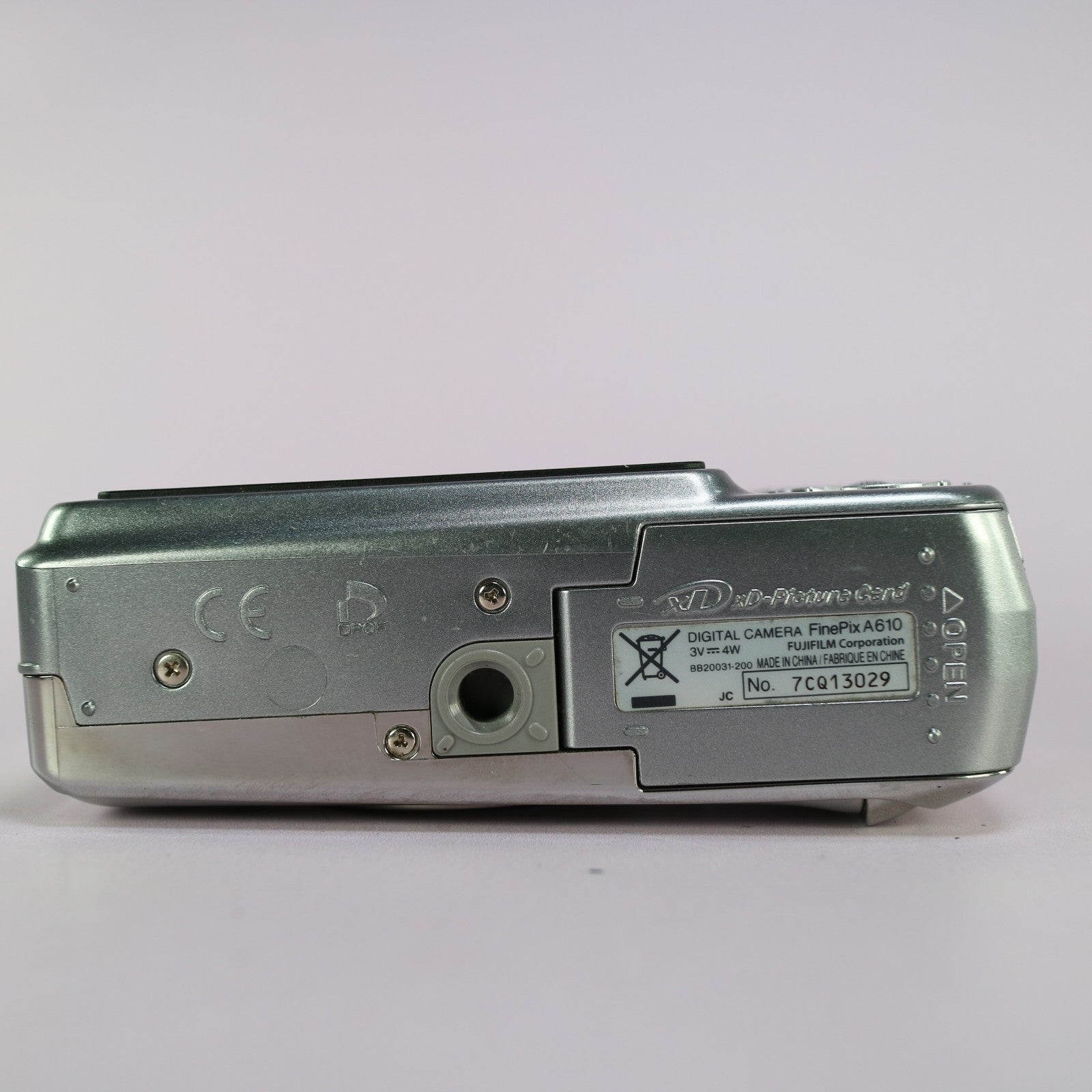 Fujifilm Digital Camera FinePix A610 6.3MP Silver Tested