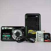 Fujifilm Digital Camera FinePix J28 10.2MP Black Tested Full Working Set