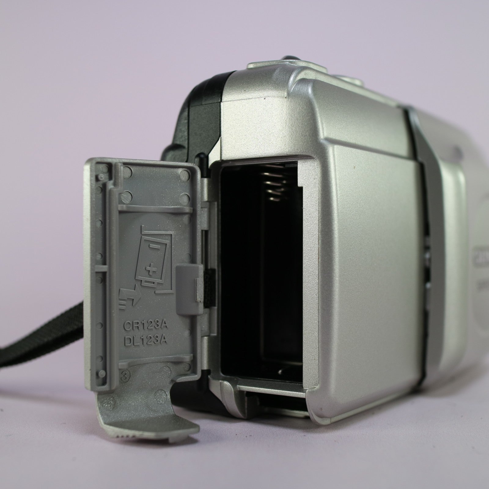Olympus Superzoom 70G 35mm Film Point and Shoot Camera Silver Tested
