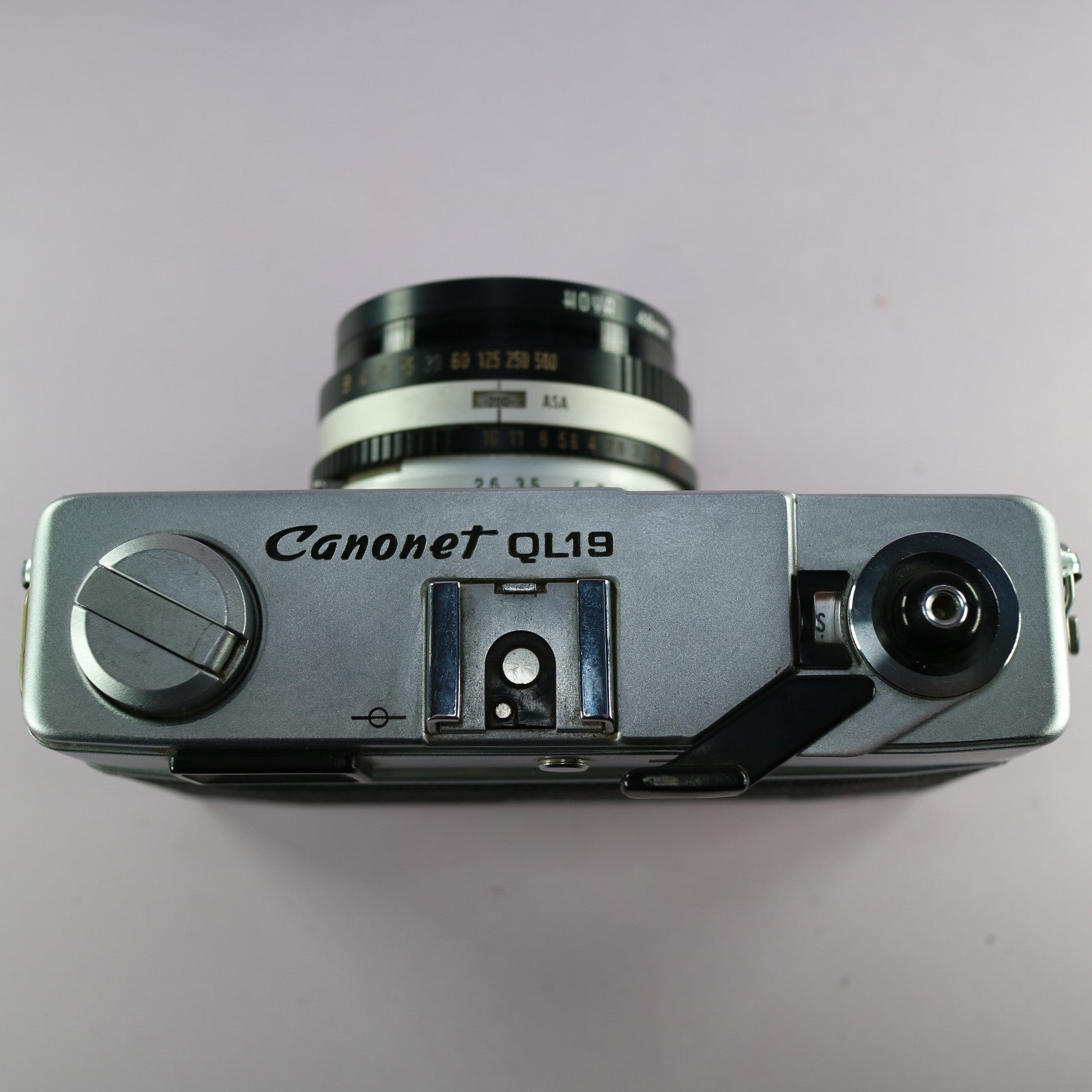 Canon Canonet QL19 35mm Film Rangefinder Camera w/ 45mm f/1.9 Silver Tested
