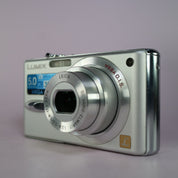 Panasonic Digital Camera Lumix DMC-FX8 5.0MP Silver Tested