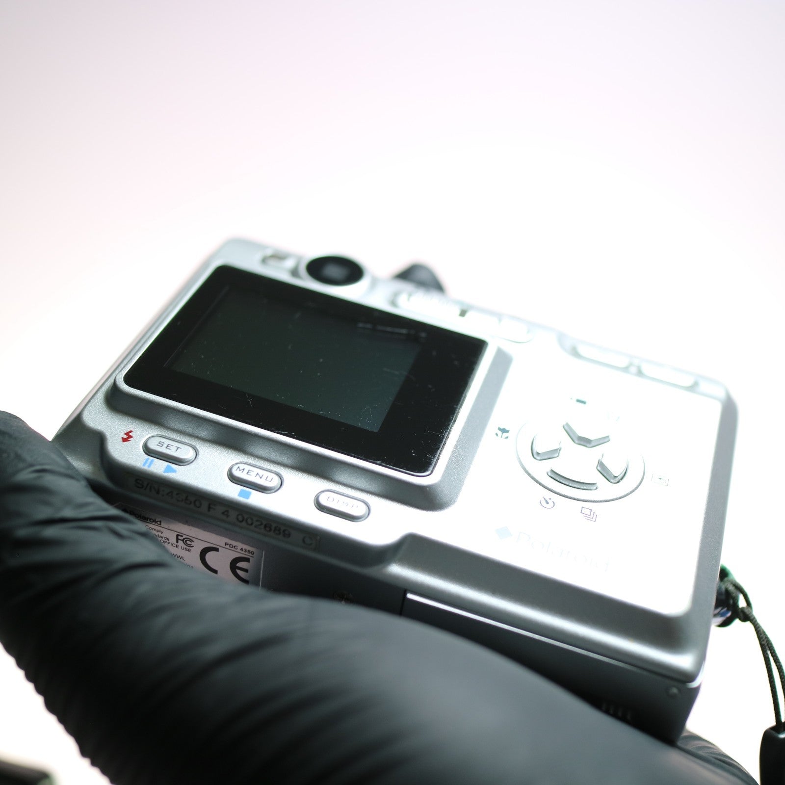 Polaroid Digital Camera PDC 4350 4.2MP Silver Tested