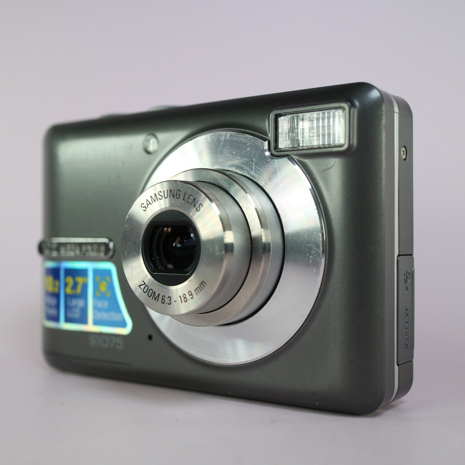 Samsung Digital Camera S1075 10.2MP Grey Tested