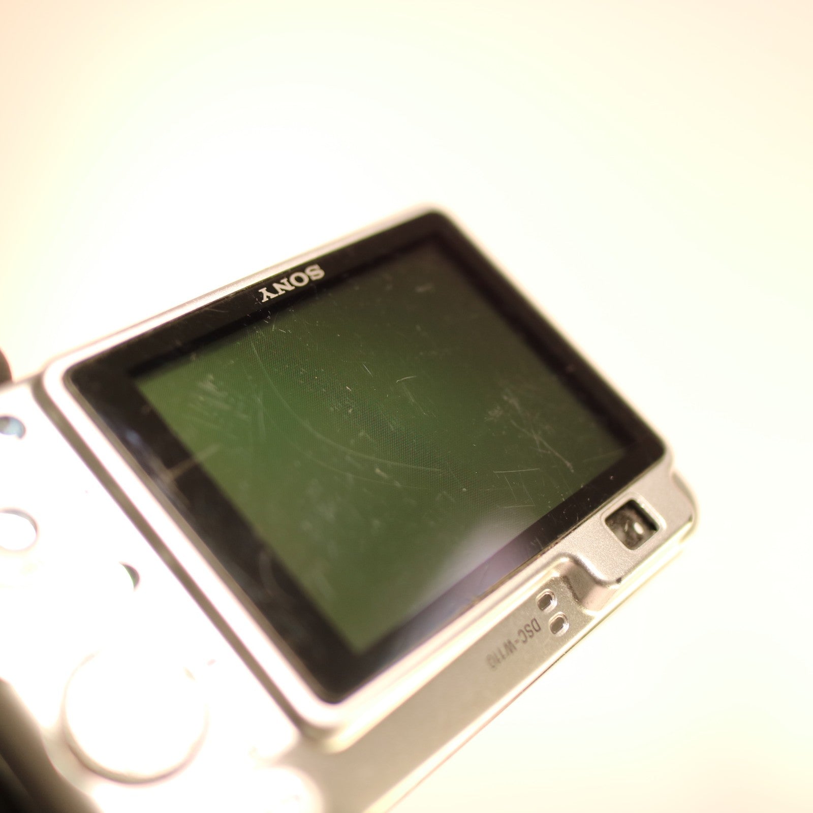 Sony Digital Camera Cybershot DSC-W110 7.2MP Silver Tested Full Working Set