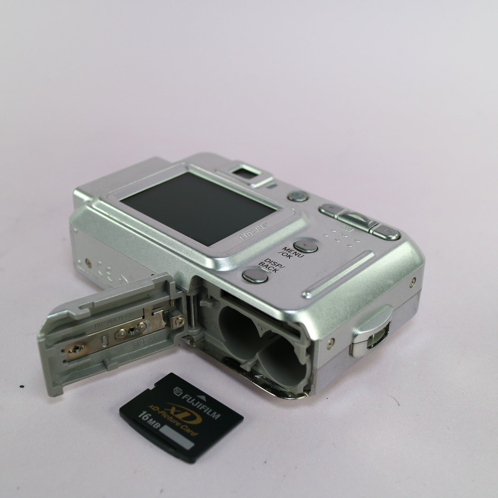Fujifilm Digital Camera FinePix A400 4.1MP Silver Tested With xD Card