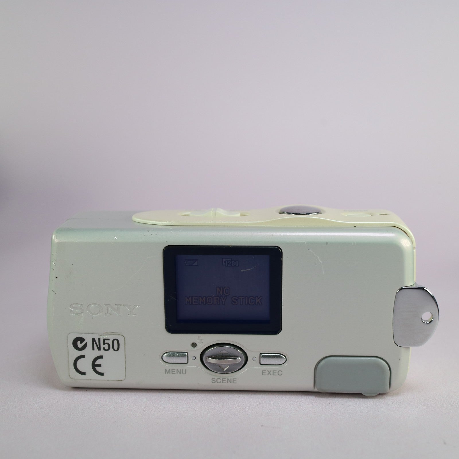 Sony Cybershot DSC-U10 1.3MP Compact Digital Camera Silver Tested