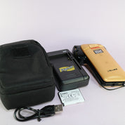 Sanyo Xacti VPC-CG88 14.0MP Compact Digital Video Recorder Gold Tested