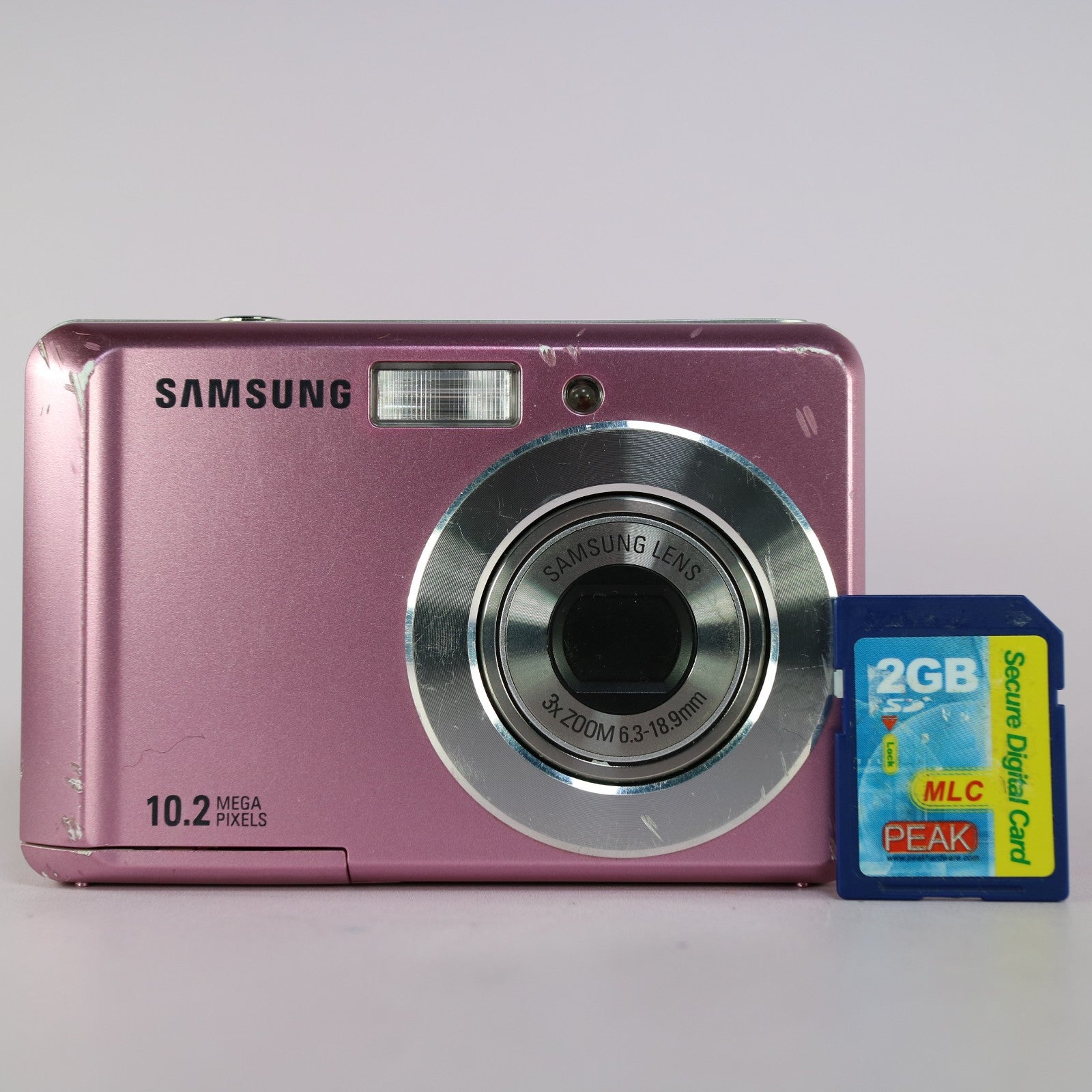 Samsung Digital Camera ES15 10.2MP Pink Tested