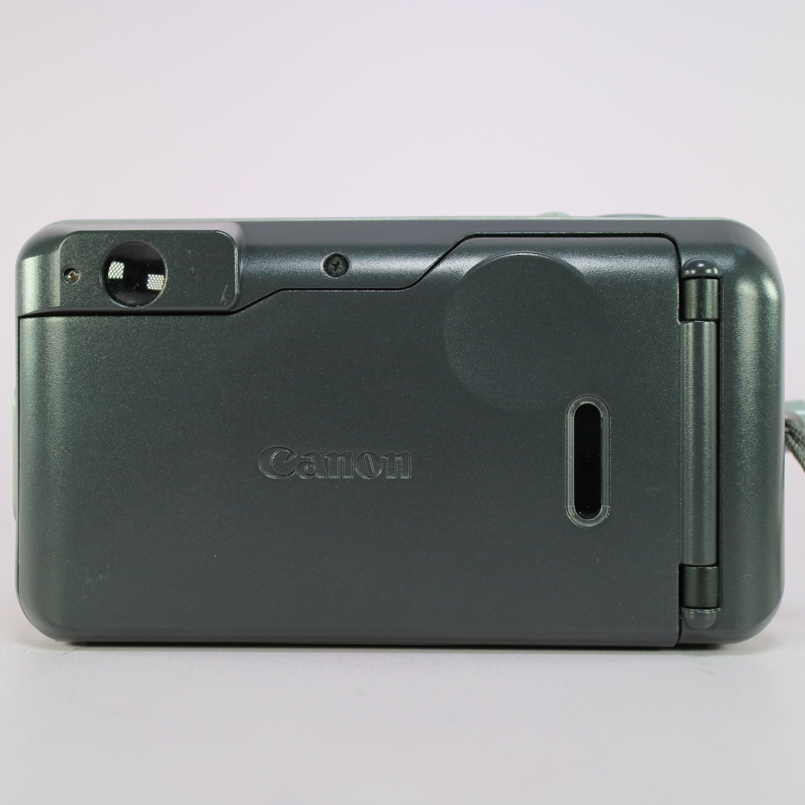 Canon Sure Shot 80u 35mm Film Point and Shoot Camera Silver Tested