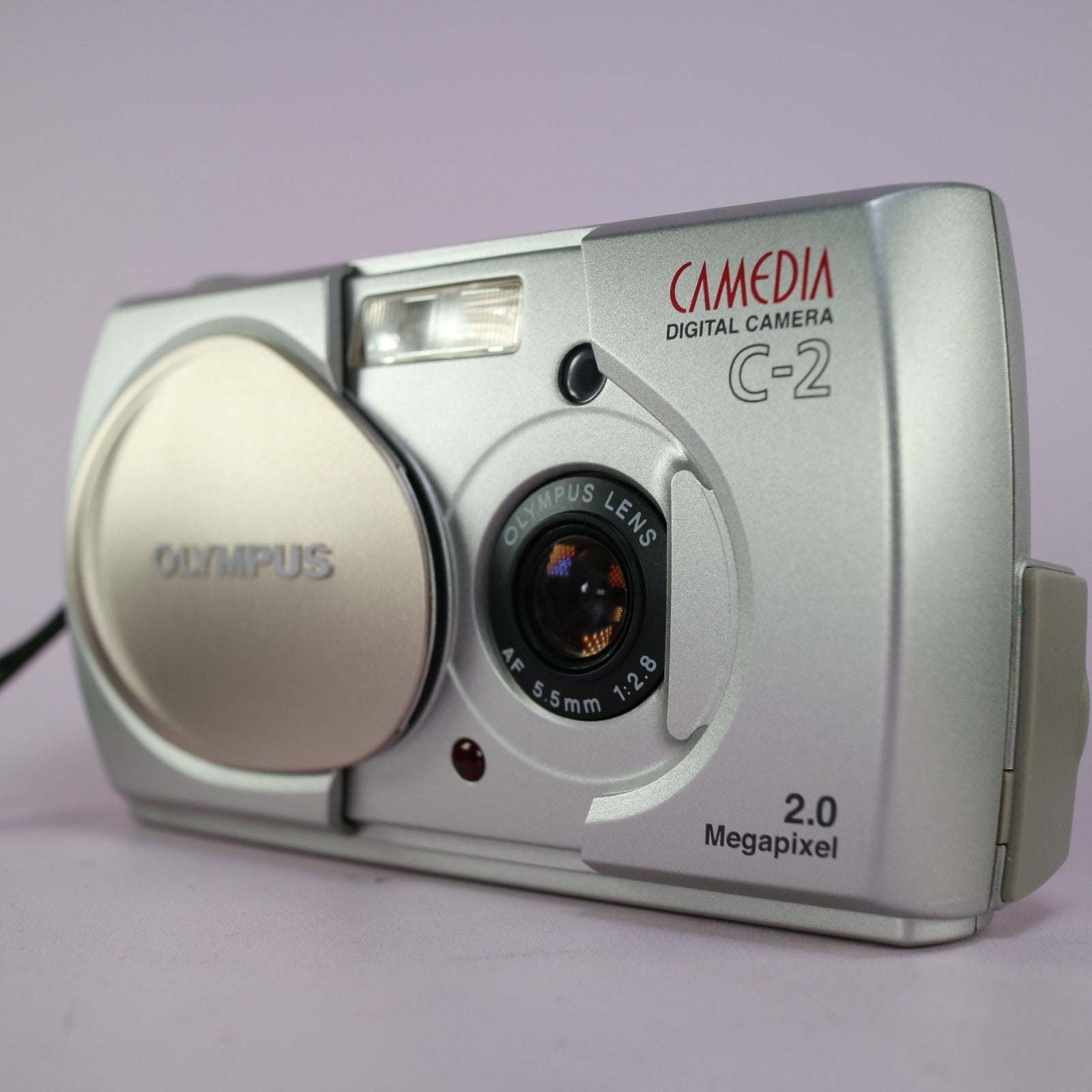 Olympus Digital Camera Camedia C-2 2.0MP Silver Tested