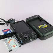 Sony Digital Camera Cybershot DSC-W310 12.1MP Black Tested Full Working Set