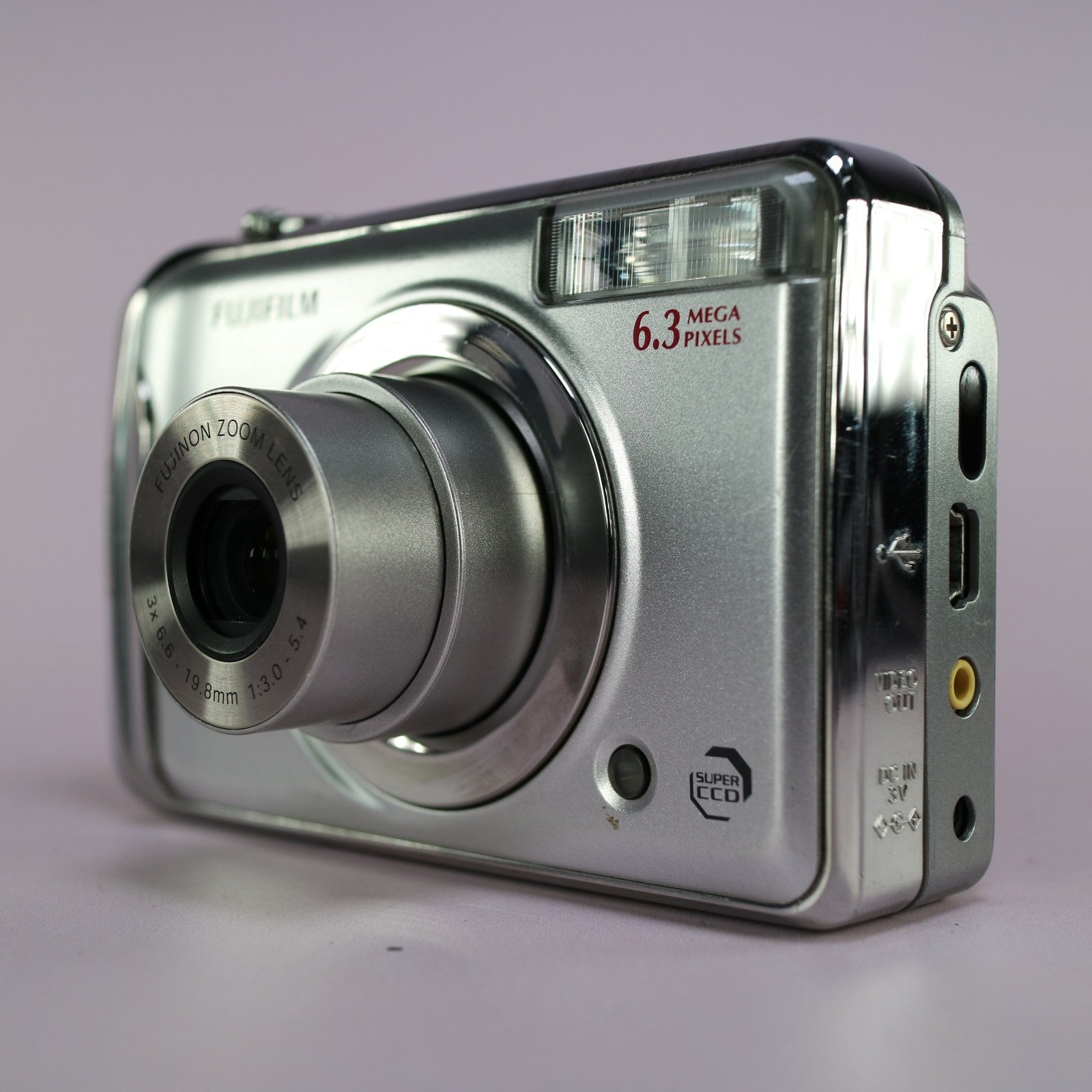 Fujifilm Digital Camera FinePix A610 6.3MP Silver Tested