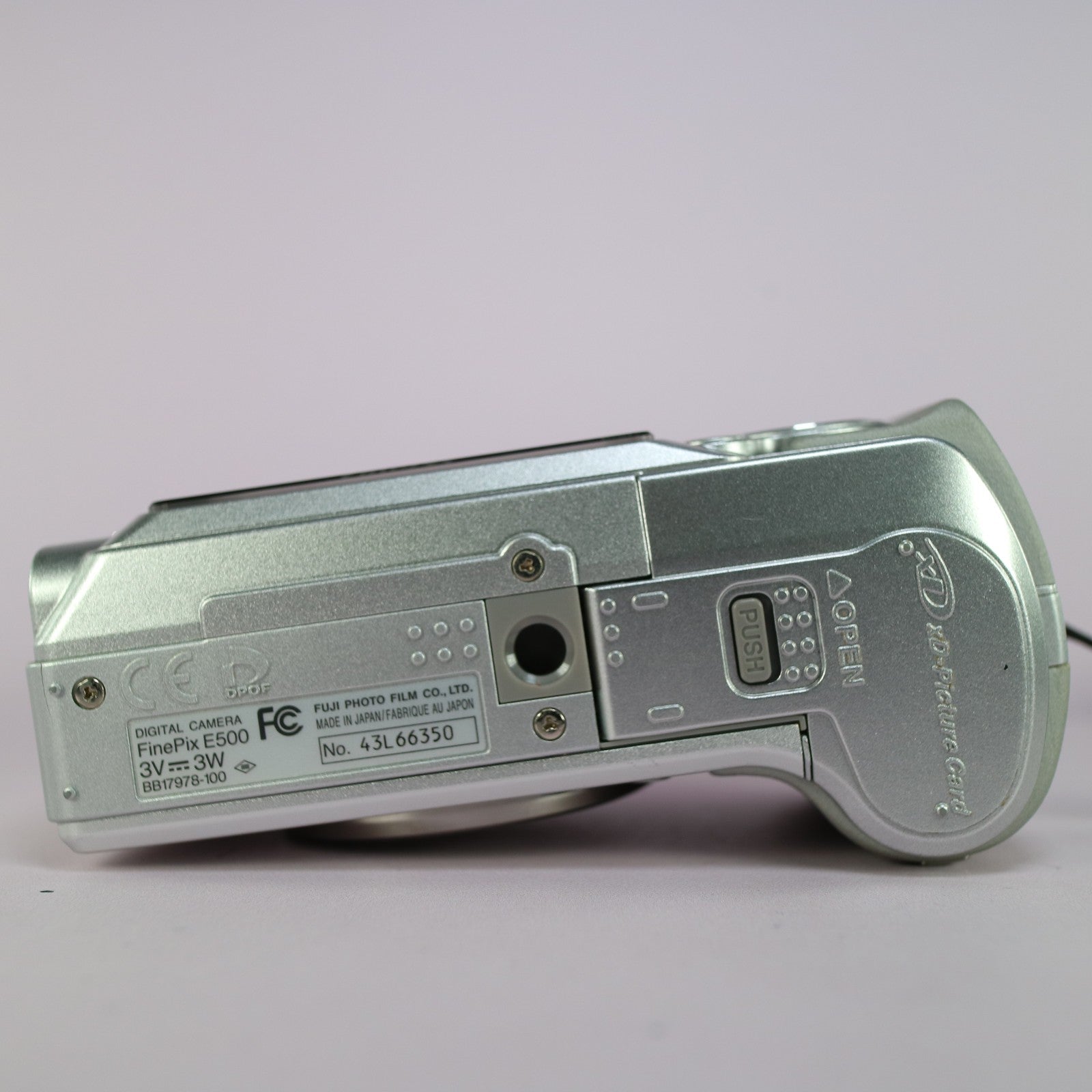 Fujifilm Digital Camera FinePix E500 4.1MP Silver Tested