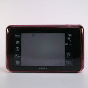 Sony Cyber-shot Underwater Digital Camera DSC-T99 14.1MP Pink Tested Full Set