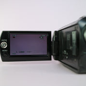 Panasonic SDR-S26 Handheld Digital Camcorder Black Tested Full Working Set