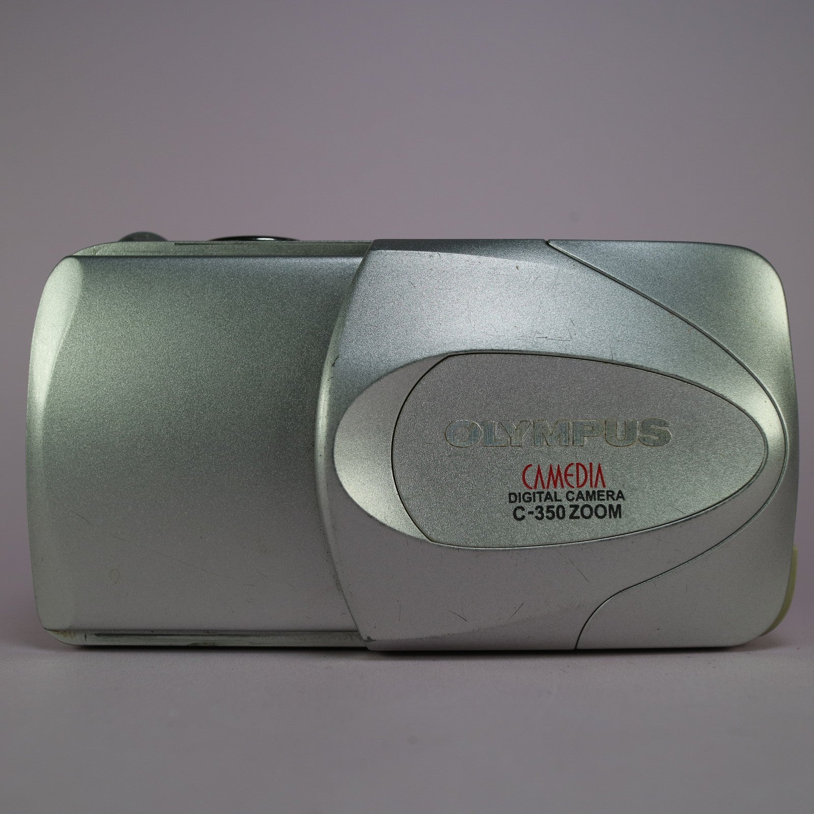 Olympus Digital Camera Camedia C-350 Zoom 3.2MP Silver Tested