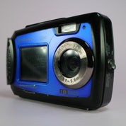 Polaroid Digital Camera iE090 18.0MP Underwater Selfie Screen Blue Tested