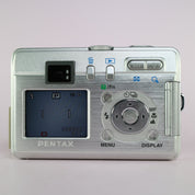 Pentax Digital Camera Optio S40 4.0MP Silver Tested