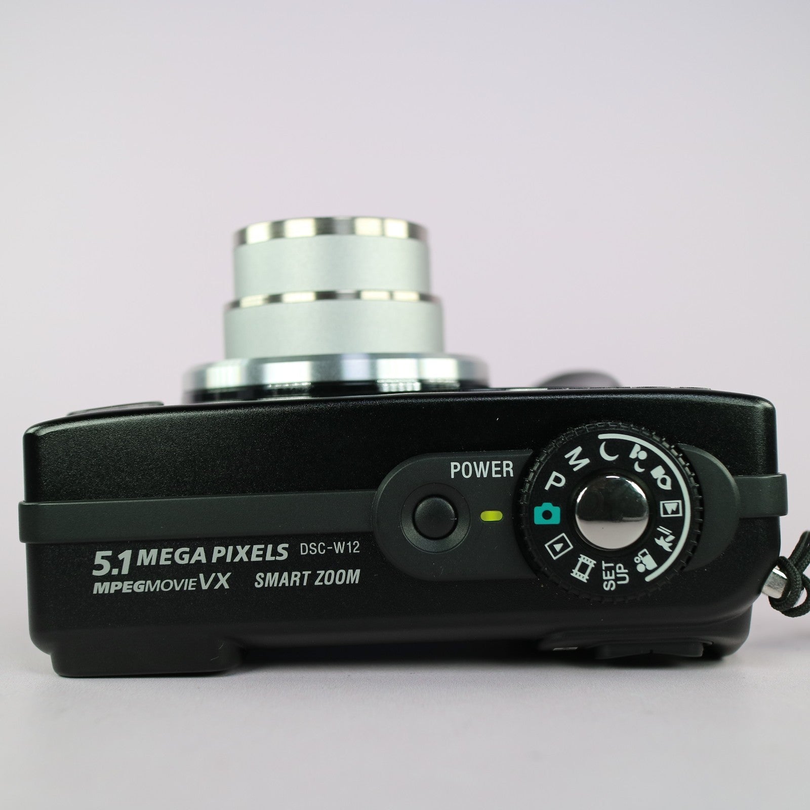Sony Digital Camera Cybershot DSC-W12 5.1MP Black Tested
