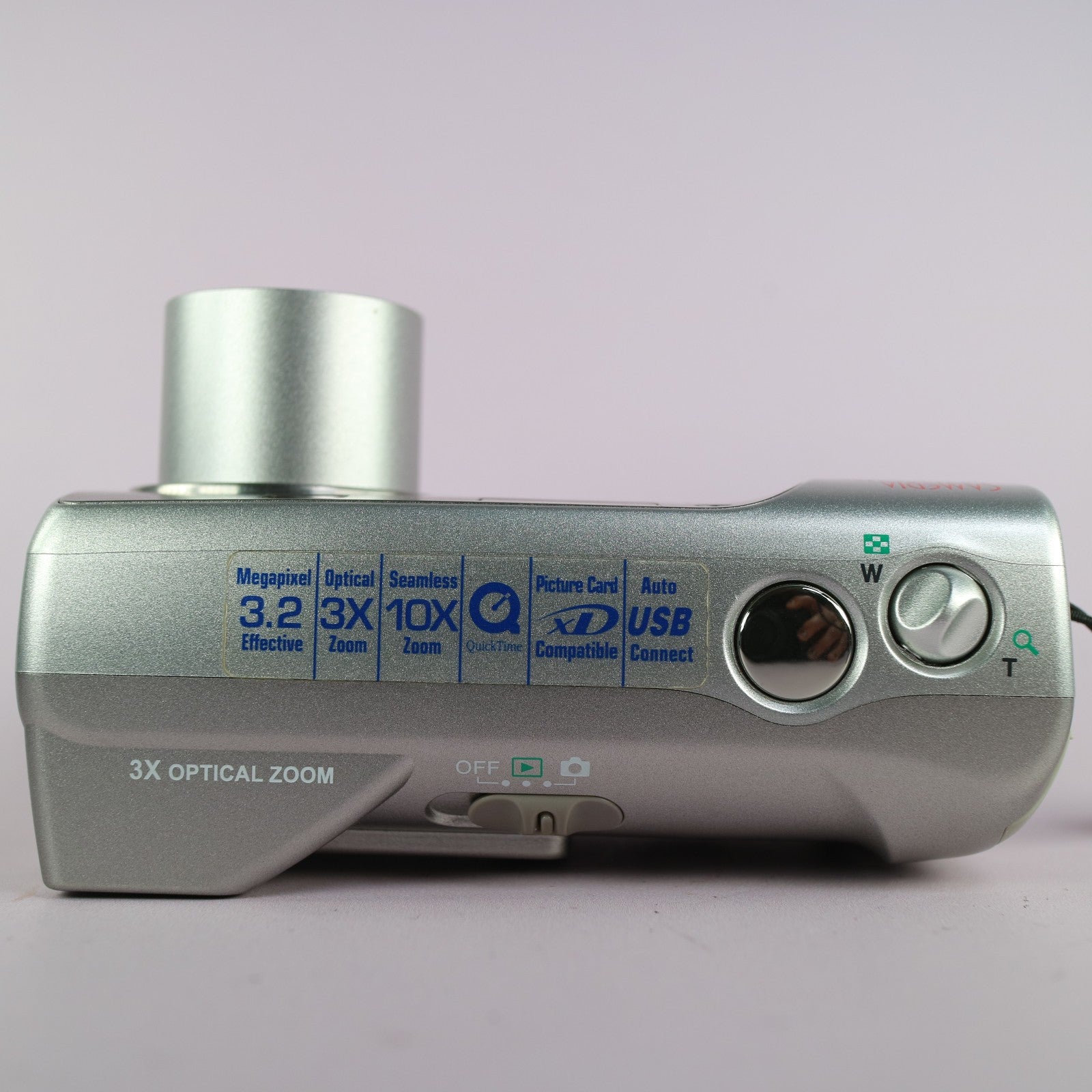 Olympus Digital Camera Camedia C-310 Zoom 3.2MP Silver Tested