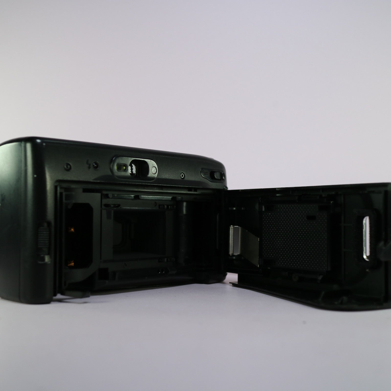 Fuji DL-25 35mm Film Point and Shoot Camera Black Tested