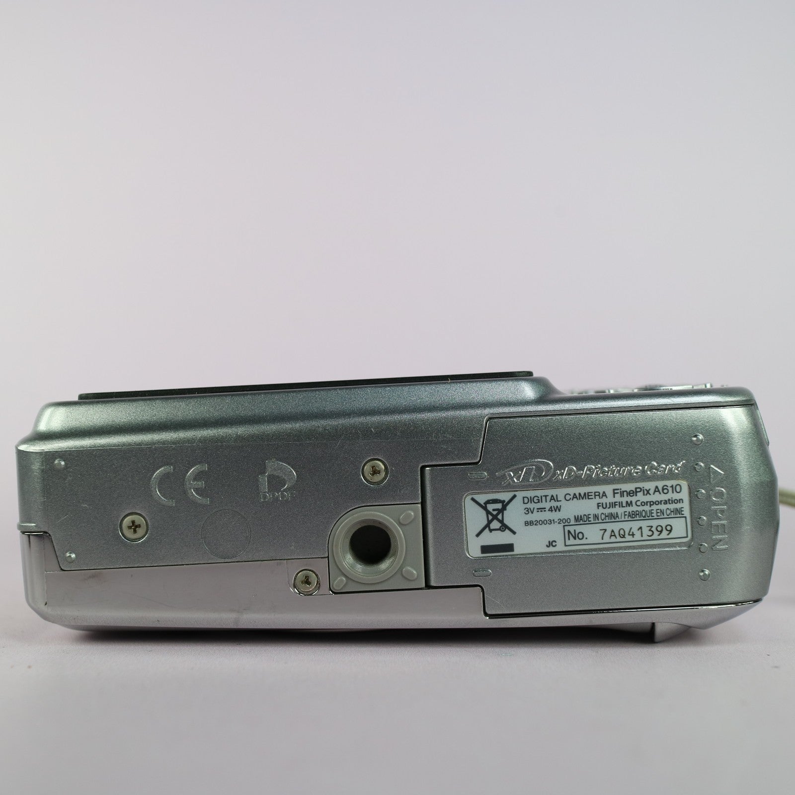 Fujifilm Digital Camera FinePix A610 6.3MP Silver Tested
