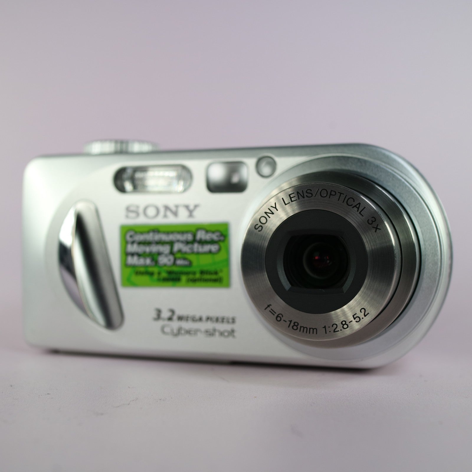 Sony Digital Camera Cybershot DSC-P8 3.2MP Silver Tested