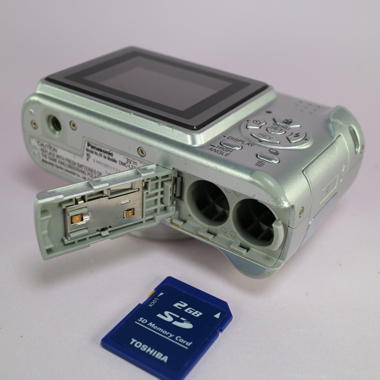 Panasonic Digital Camera  Lumix DMC-LZ3 5.0MP Silver Tested