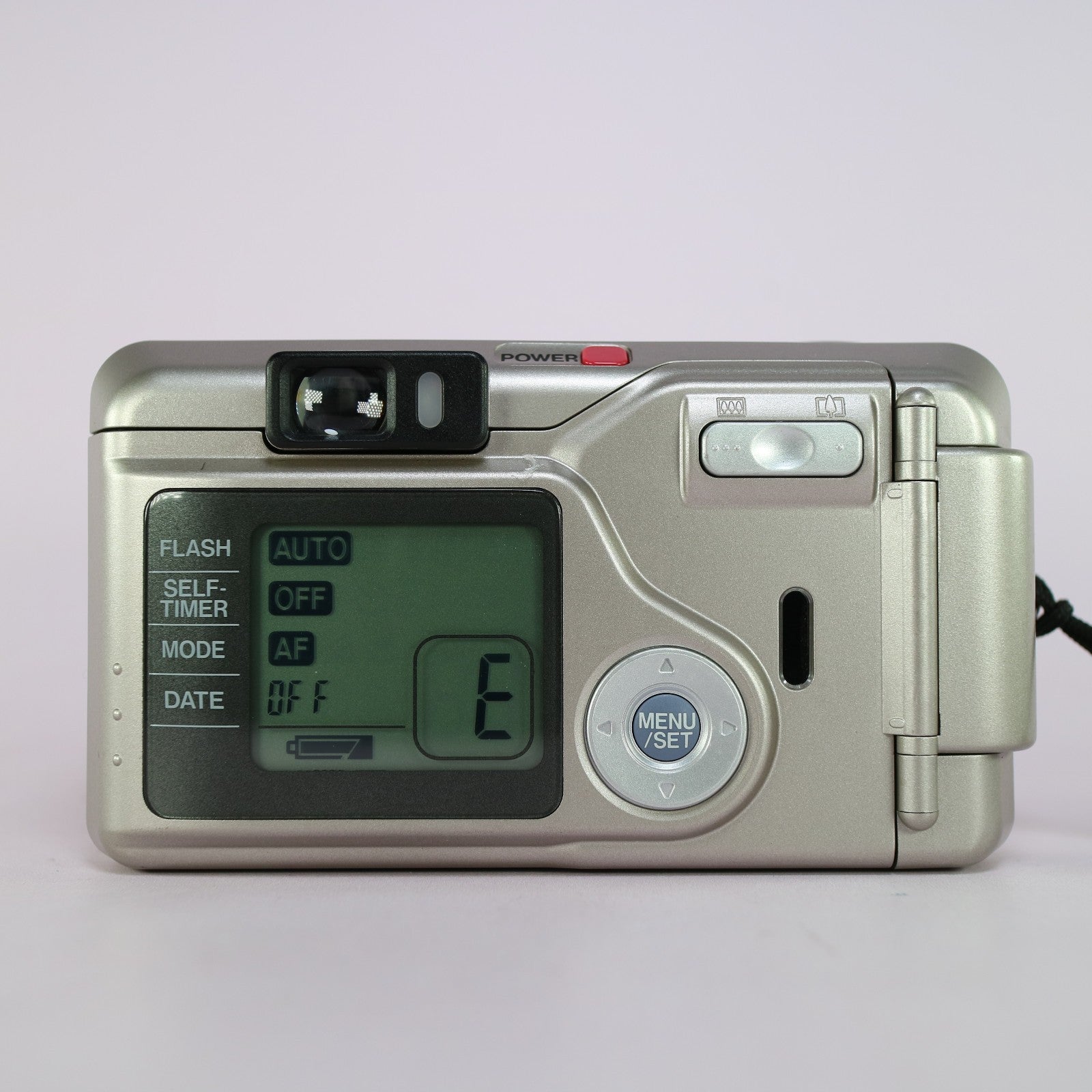 Fujifilm Zoom Date 1000 35mm Film Point and Shoot Camera Silver Tested
